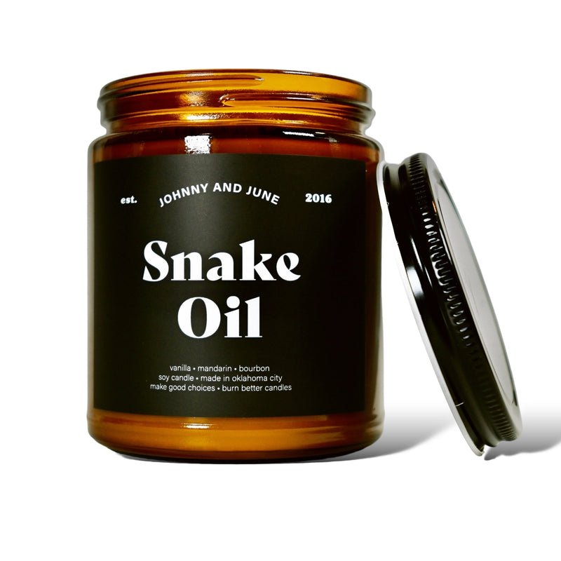 Snake Oil Soy Candle