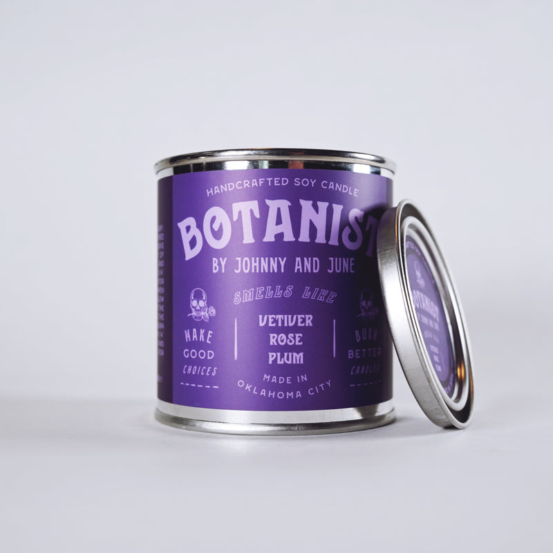 Botanist Metal Tin Soy Candle