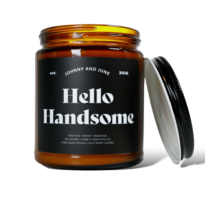 Hello Handsome Soy Candle