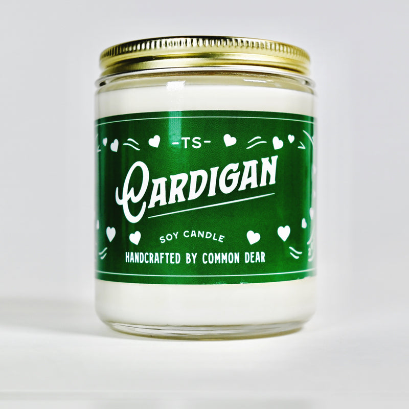 Cardigan Taylor Swift Inspired Soy Candle