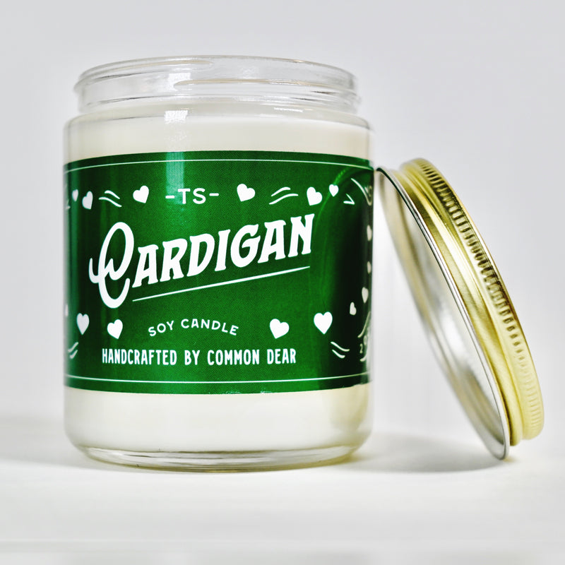 Cardigan Taylor Swift Inspired Soy Candle