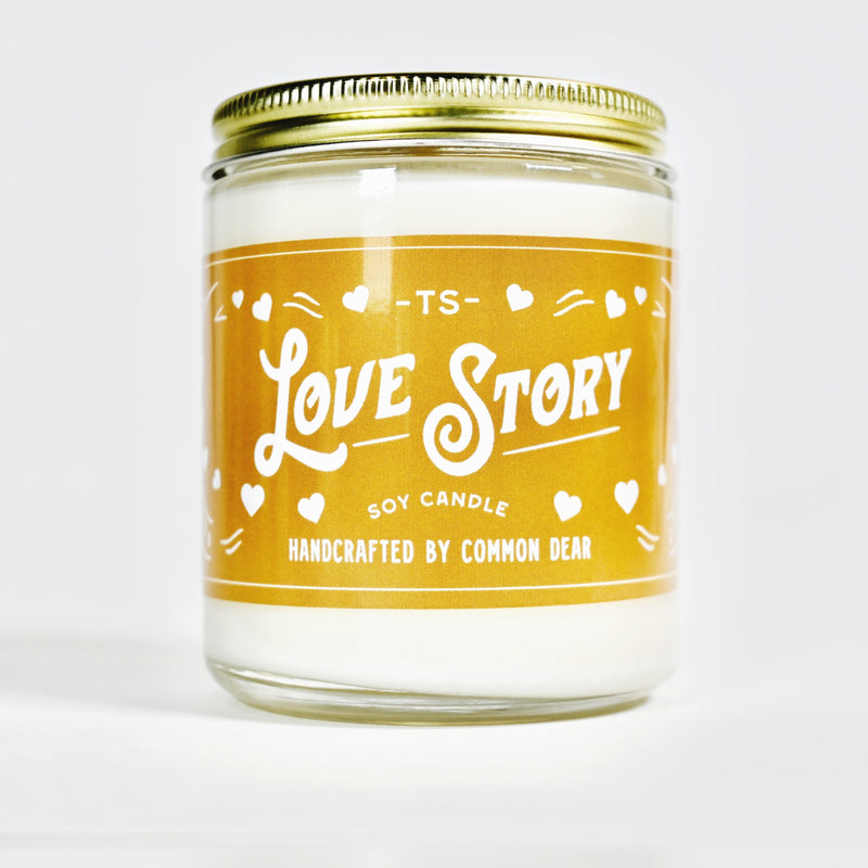 Love Story Taylor Swift Inspired Soy Candle