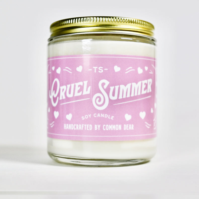 Cruel Summer Taylor Swift Inspired Soy Candle