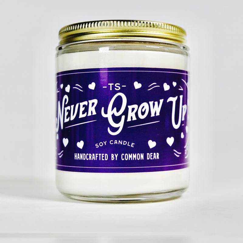 Never Grow Up Taylor Swift Inspired Soy Candle