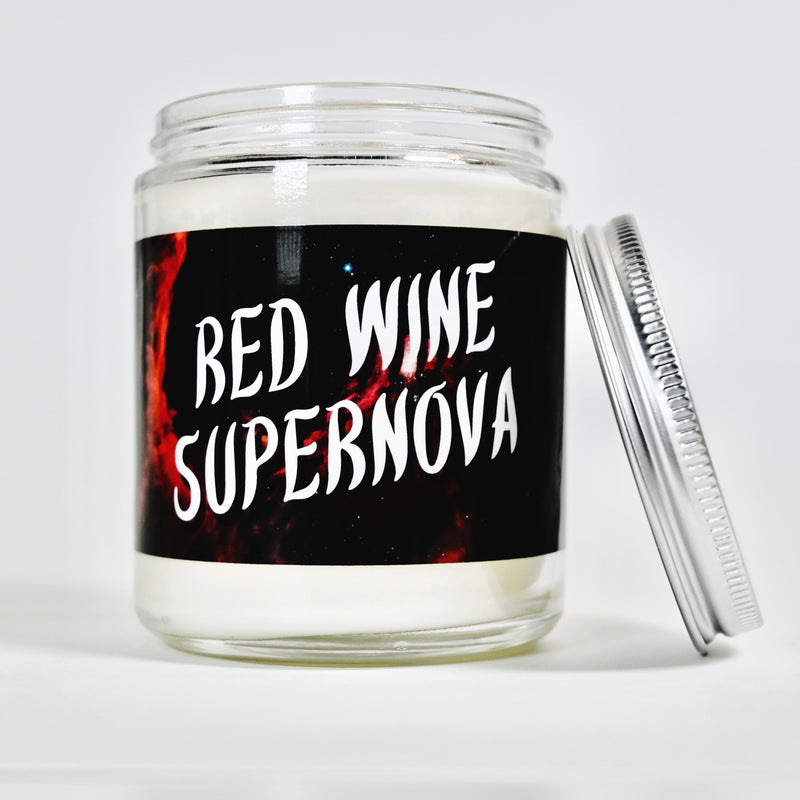 Red Wine Supernova Chappell Roan Inspired Soy Candle