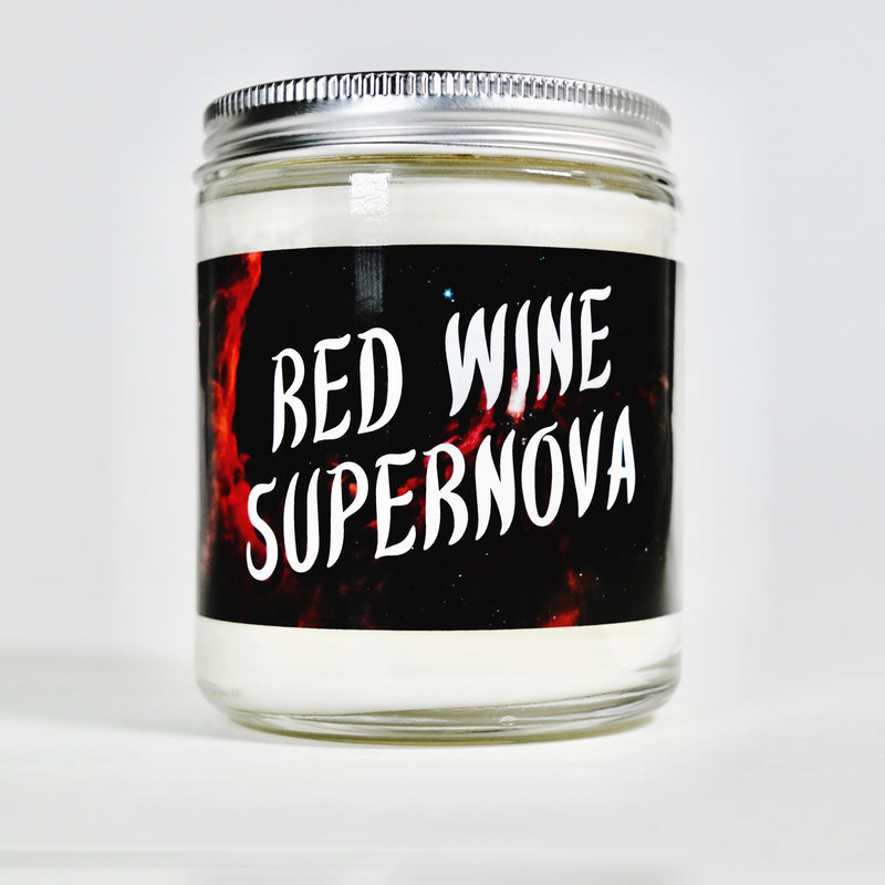 Red Wine Supernova Chappell Roan Inspired Soy Candle