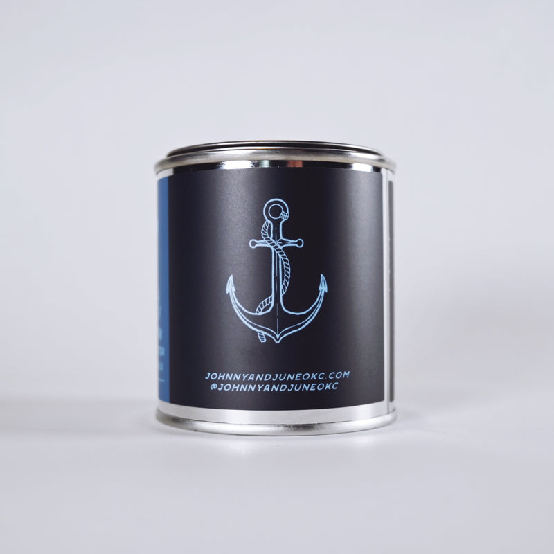 Sailor Metal Tin Soy Candle